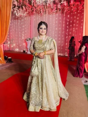 Golden Lehenga