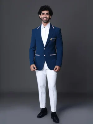 Blue Tuxedo For Men