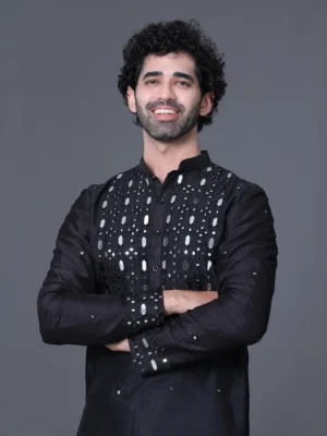 Black Kurta