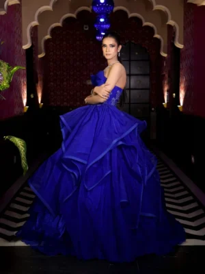 Blue Gown