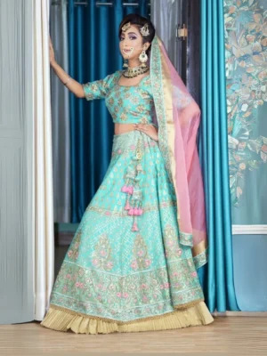 Latest Trendy Butterfly Net Wedding Wear Designer Lehenga Choli