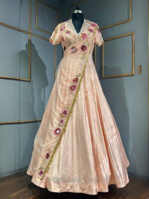 Drape floor length Anarkali