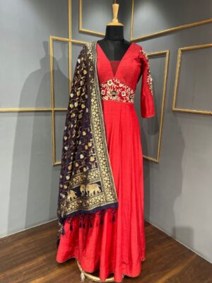 Cut Dana Emb Anarkali