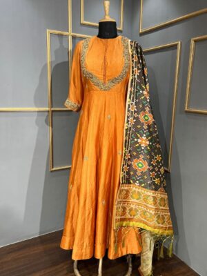 Zardosi Embroidery Anarkali