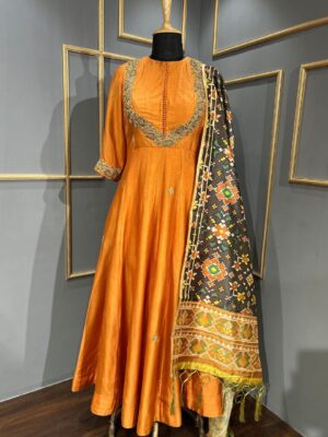 Zardosi Embroidery Anarkali