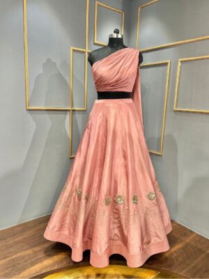 Drape crop and skirt